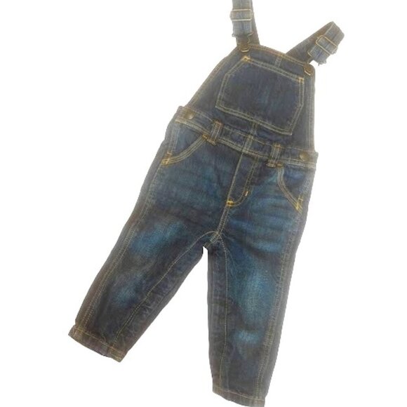 Toddler boys overalls old navy 12-18 months FALL - Picture 1 of 5